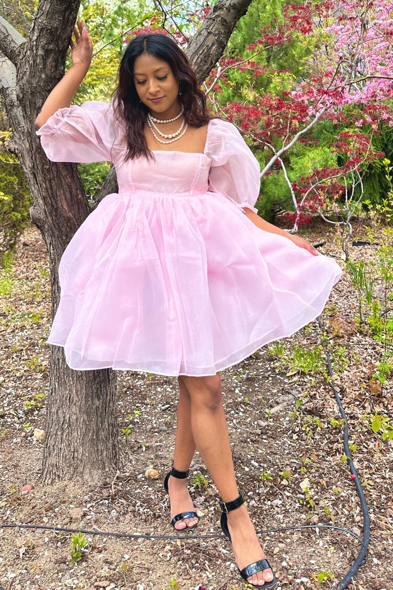 Bubblegum Babydoll Dress – ExoLavi