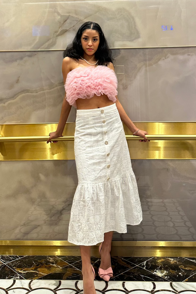 Dahlia Tulle Top – ExoLavi Dahlia Tulle Top – ExoLavi