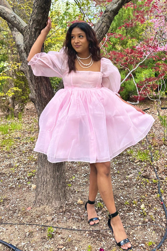 Bubblegum Babydoll Dress