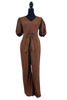  Cocoa Corduroy Jumpsuit