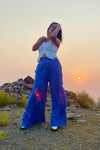 Ocean Waves Flowy Pants